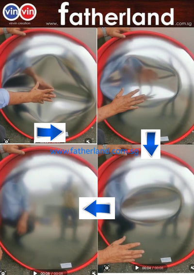 CONVEX MIRROR OUTDOOR C/W BRACKET 800mm WITH POLE