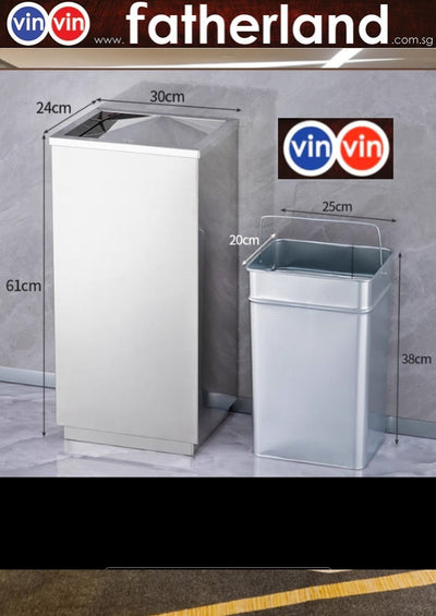 Stainless steel or Steel Recycle Bin VIN3823751 ( COVER TOP )