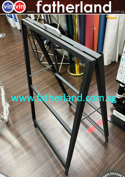 vinvin A Frame Double Sided Stand ( PVC OUTDOOR BOARD WITH OUTDOOR PRINT WITH ARTWORK AND UV MATT LAMINATION  ) HG Series