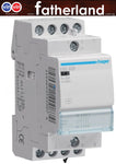 Hager Contactor 25A, 4NO, 230V~50Hz ESC425