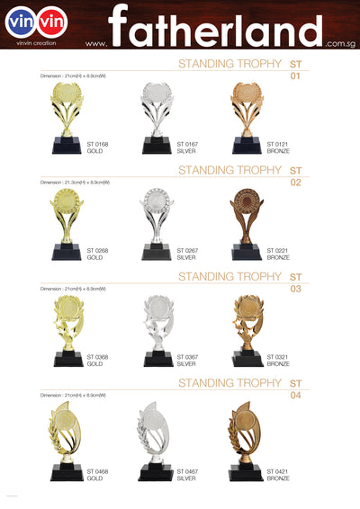 STANDING TROPHY VINVIN CREATION CATALOG 127