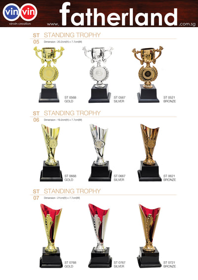 STANDING TROPHY VINVIN CREATION CATALOG 128