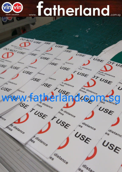 DO NOT USE STICKER.