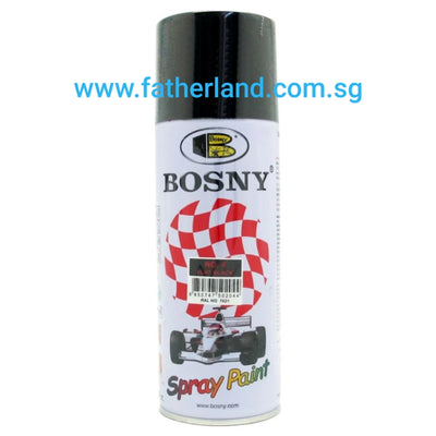 BOSNY SPRAY PAINT FLAT BLACK NO.4