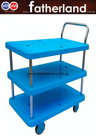3 Tier Hand Trolley 150kg ( Model : vin-B-15)