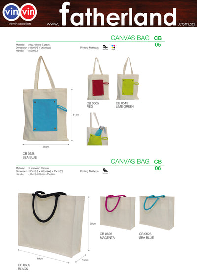 CANVAS BAG VINVIN CREATION CATALOG 49