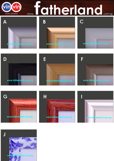 ALUMINIUM SNAP FRAME A3 ( GOLD TEXTURE TX SERIES )
