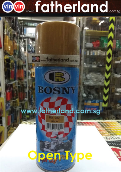 BOSNY SPRAY PAINT 351 GOLD