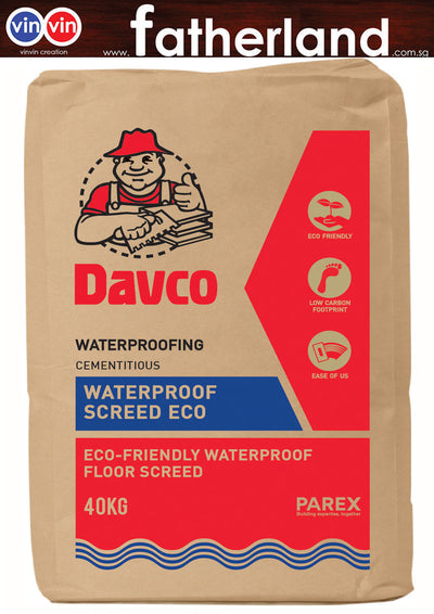 WATERPROOF SCREED ECO CEMENT - DAVCO
