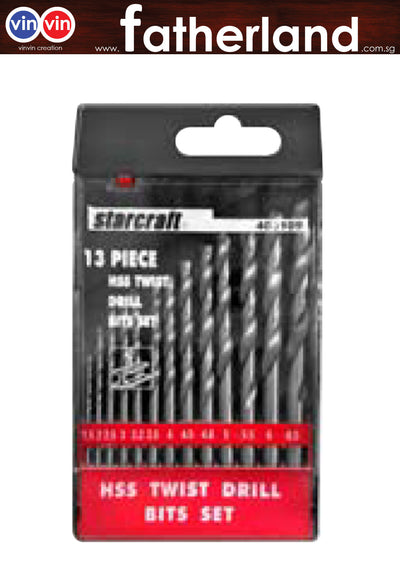 DRILL BIT SET 13 PIECES