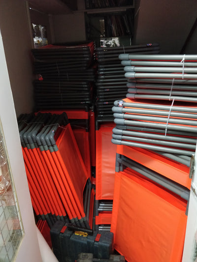 VINVIN 4 LAYER LIFT FOLDING BARRIER