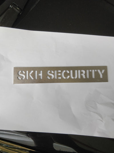 Stencil Custom made