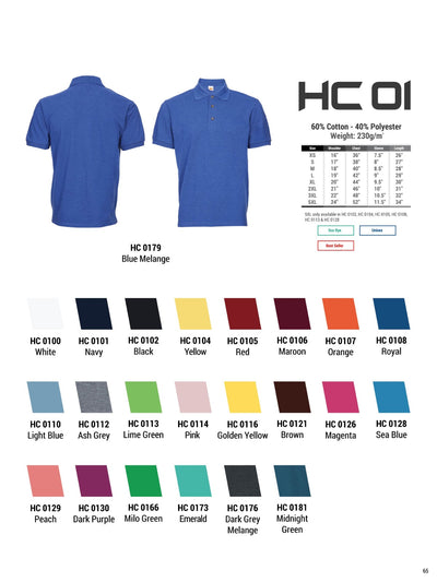 POLO TSHIRT HC D1