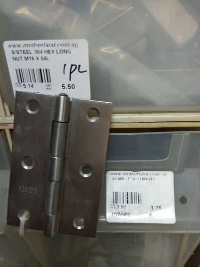 STAINLESS STEEL HINGES 3 inches