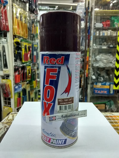 SPRAY PAINT 168 RED OXIDA FOX
