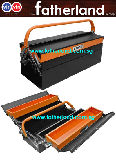 Kendo Metal Tool Box 5-Tray KD-90204