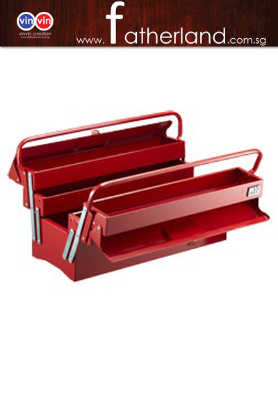 M10 METAL TOOL BOX 19.5W X7.9D X 11.4H -CH03