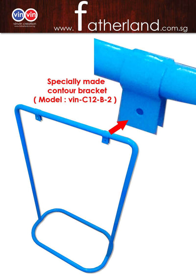 OUTDOOR STEEL CUSTOM MADE STAND WITH A1 BOARD