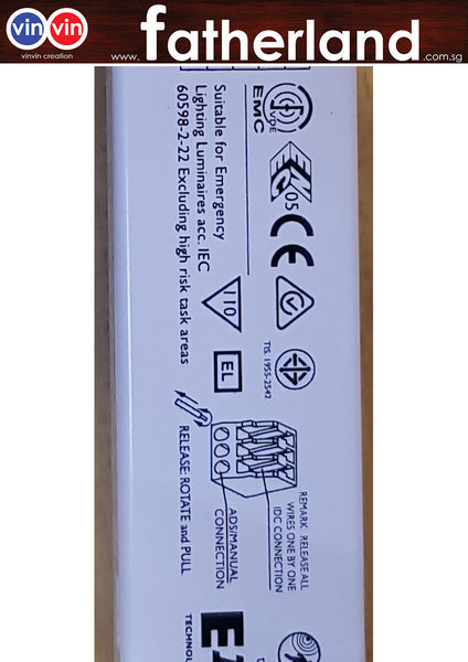 Alimentatore Elettronico PHILIPS HF-S 136 TLD – EVG Per Lampade Fluorescenti T8 Da 36W, 220-240V