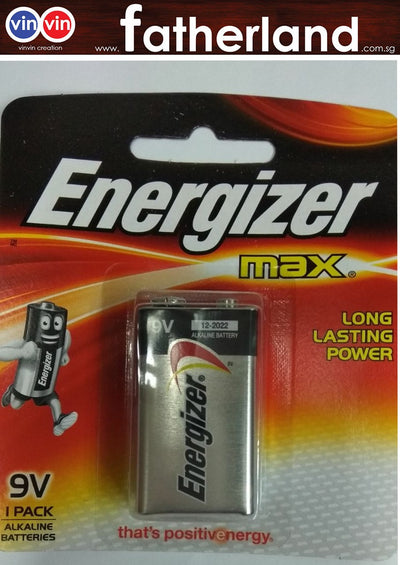 ENERGIZER BATTERY 9V 1/PACK