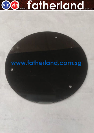 ACRYLIC ROUND TAG WITH 3 HOLE