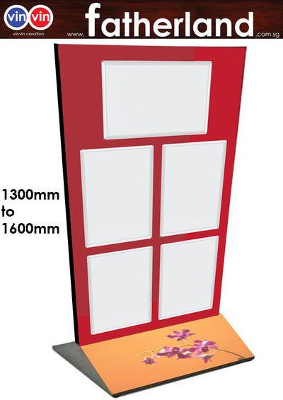 LARGE AIRPORT STAND WITH A3 FRAMES ( vinvin creation series )