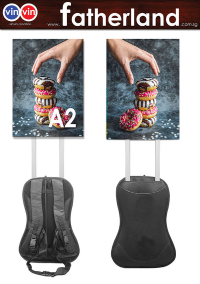 Man Pack Mobile Sign ( CV Series ) - A2 Size (Included)