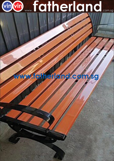 OUTDOOR PARK BENCH MODEL VIN-06PW PLASTIC WOOD