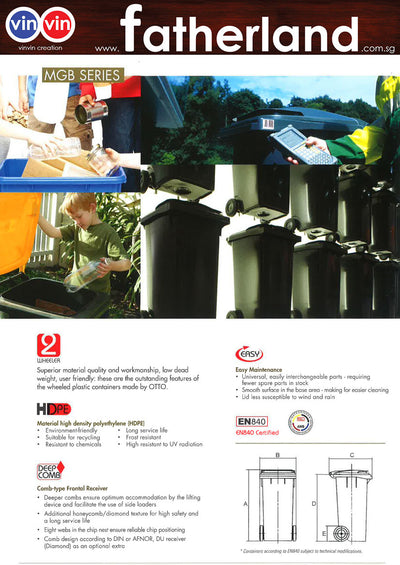 Outdoor Bin with Wheel Catalog 1