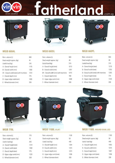 Outdoor Bin with Wheel Catalog 2