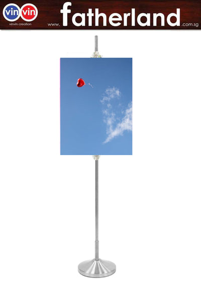 CLIP POLE STAINLESS STEEL ( Adjustable )