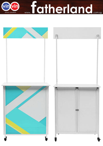 Mobile Promotion Counter -Large Super Heavy Duty