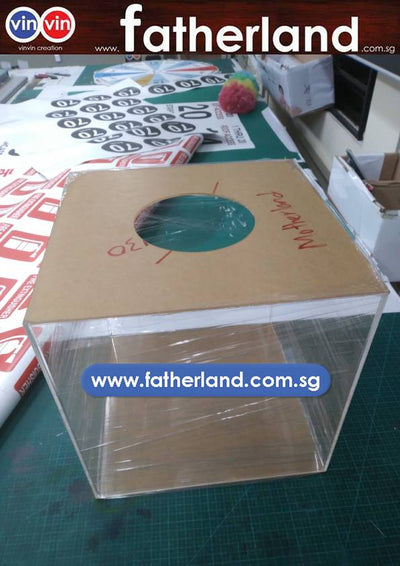 Clear Acrylic Lucky Draw Box