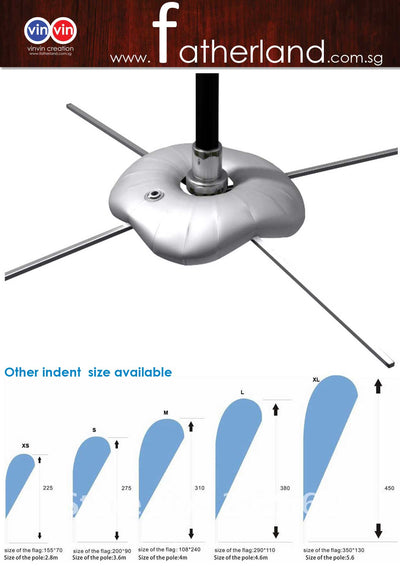 FLYING BANNER ( TEAR DROP SHAPE ) Regular