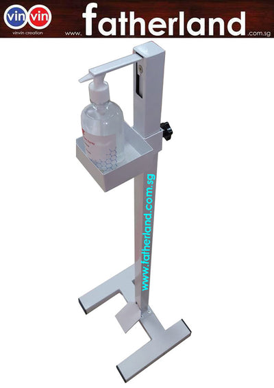 Hand Sanitizer Touch Free Foot Operated Dispenser Stand