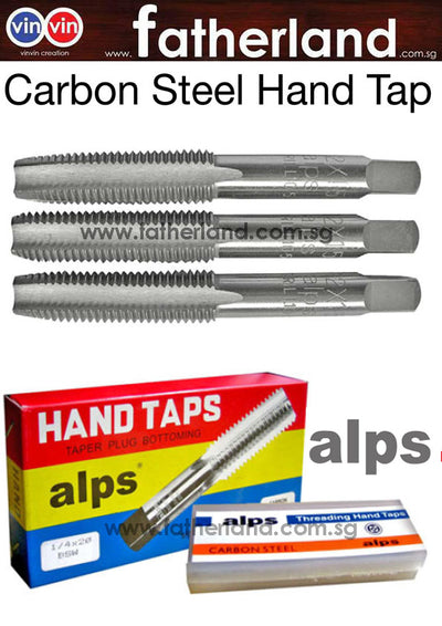 ALPS CARBON STEEL HAND TAP 1/2" X 12 NC