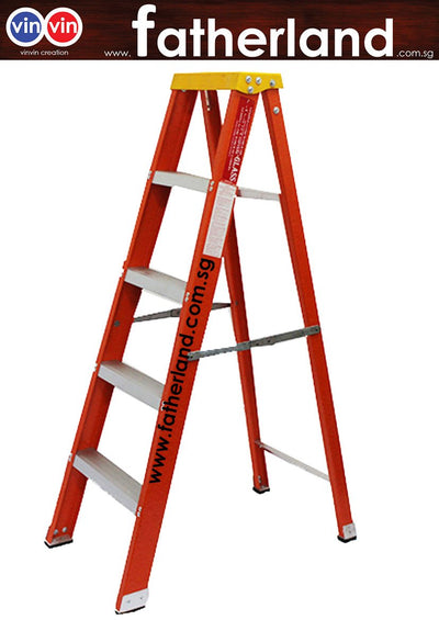 Fibreglass A-Type Ladder 8 Steps ( 1FT Per Step )