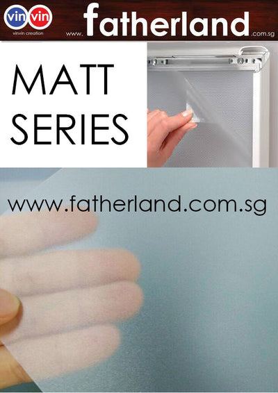 ALUMINIUM SNAP FRAME MATT CLEAR PVC SHEET REPLACEMENT