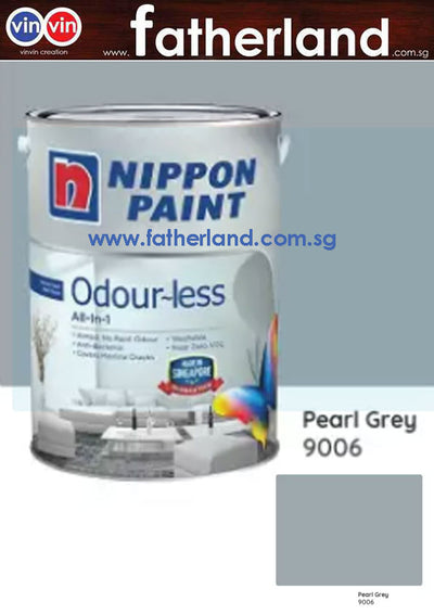 NIPPON Enamel Paint ( PEARL GREY 9006 ) 5 L