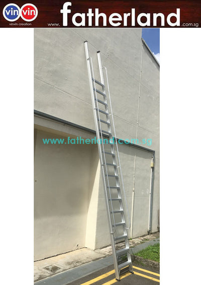 Pit ladder with Handrail