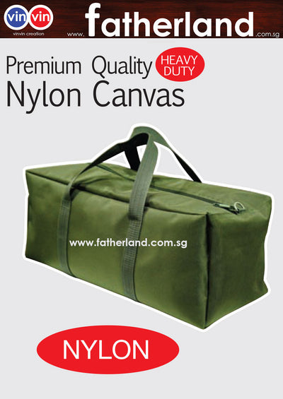 PREMIUM GREEN CANVAS HEAVY DUTY TOOL BAG