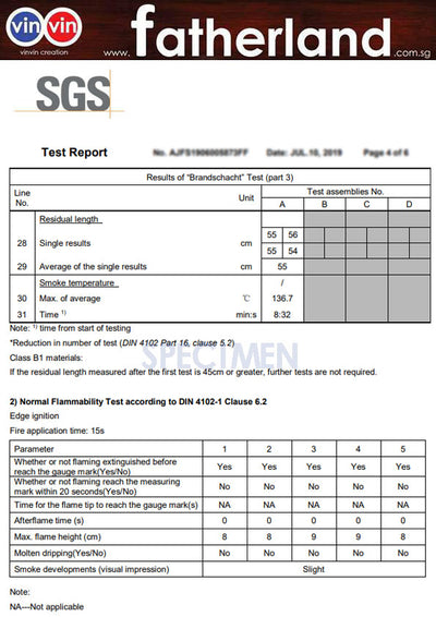 YELLOW PVC CANVAS WITH CERTIFIED SGS TEST REPORT