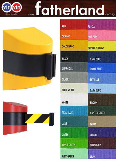Wall Mount Queue Pole Belt Outdoor