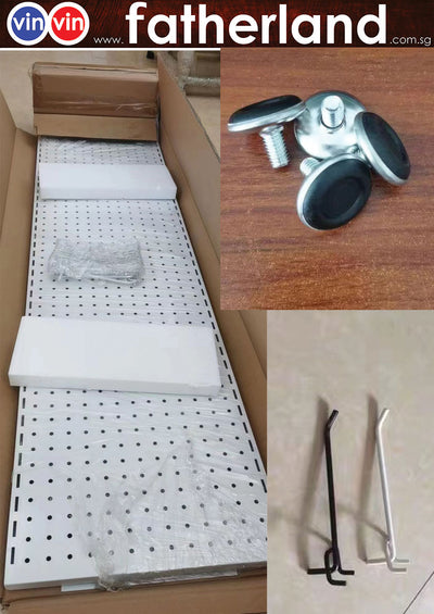 Supermarket Metal Display Rack For Beverages Food and Others Products 2 in1 Mini Series