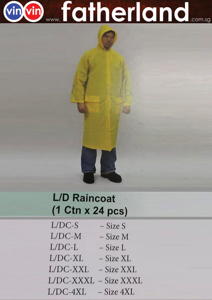 Pvc raincoats on sale