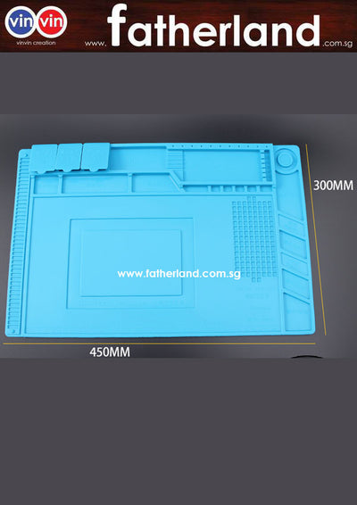 VINVIN Anti-static high temperature workbench pad mobile phone repair laboratory with magnetic screws memory pad rubber pad