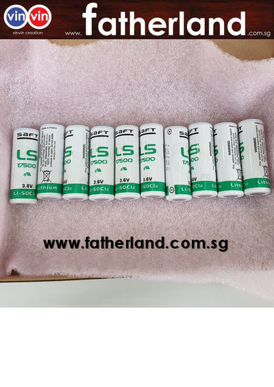 SAFT S1-LS 17500 3.6V AA SIZE  Lithium BATTERY