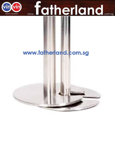 vinvin A4 stainless steel Portrait sign stand ( Model : vin-A4-HDP-Stackable )