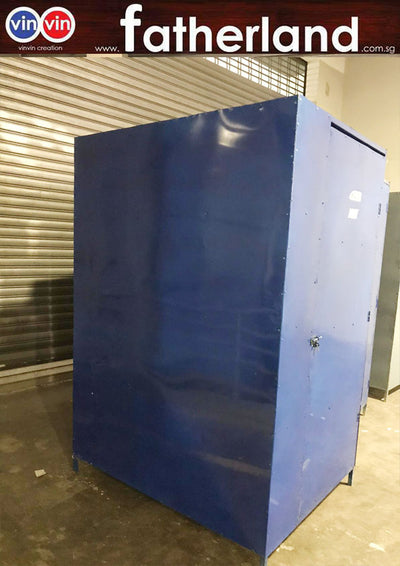 STEEL METAL CABINET WITH SWING DOOR