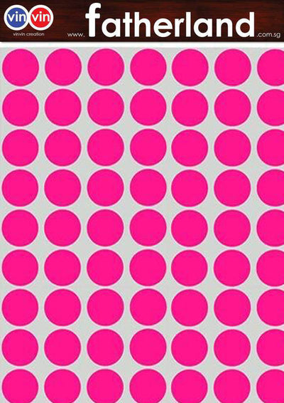 Round Colour Sticker
